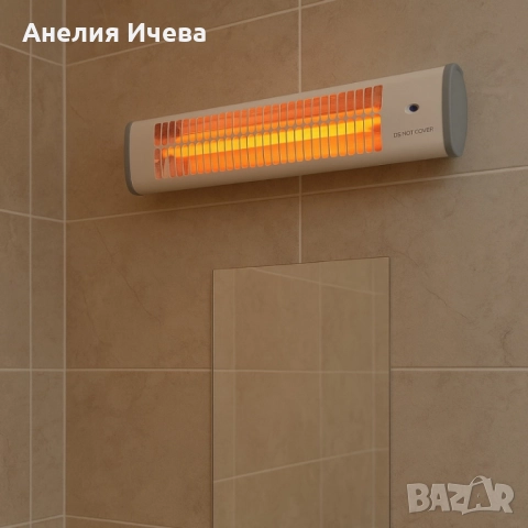 Кварцова отоплителна печка за баня Rosberg , снимка 3 - Отоплителни печки - 51814085