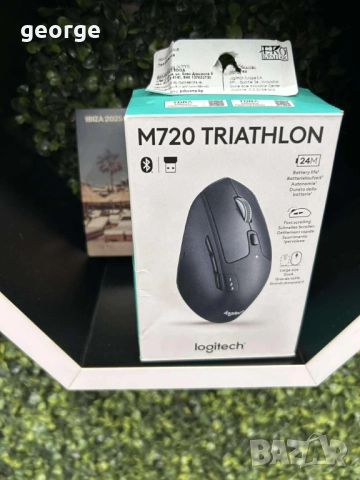 Безжична мишка Logitech M720 Triathlon - нова