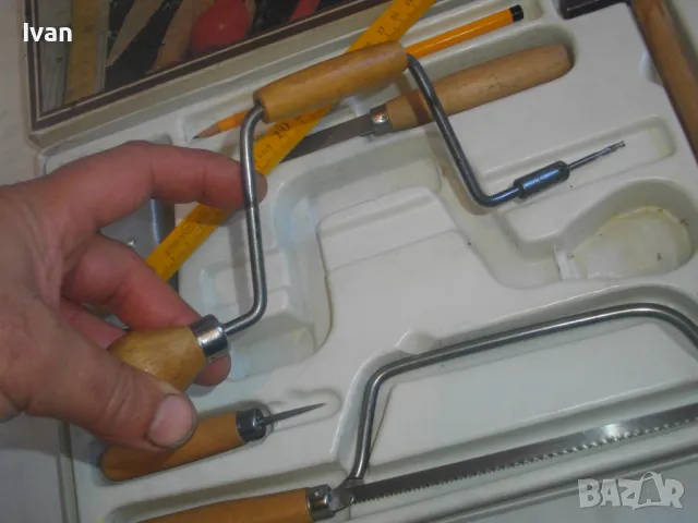 Чехословакия НОВ КОМПЛЕКТ РЪЧНИ ИНСТРУМЕНТИ ТИП ДЕТСКИ ЗА ОБУЧЕНИЕ ПРАКТИКА Старо качество 9 броя , снимка 17 - Други инструменти - 47662328