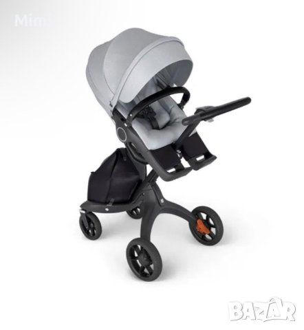 Stokke Xplory® V6 Бебешка количка Silver Grey Melange, снимка 1 - Детски колички - 41708488