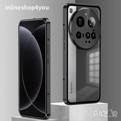 Двоен Магнитен Кейс за Xiaomi 15 Ultra със Защита на камерите, снимка 2 - Други стоки за дома - 49753764