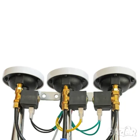 Тройна въздушна тромба 12V с реле и бърза връзка, снимка 5 - Аксесоари и консумативи - 55865405