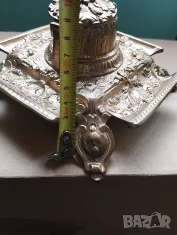 Барокова мастилница, снимка 4 - Други ценни предмети - 48810842