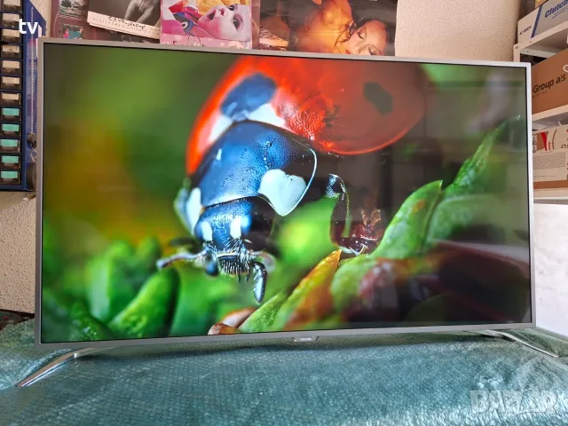 55 инча Philips Android Филипс Андроид 4K LED Smart HDR смарт лед ХДР Амбилайт - с нова подсветка!