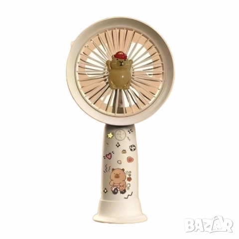 Мини вентилатор с анимационен дизайн – идеалният аксесоар за лятото!, снимка 3 - Друга електроника - 52125835