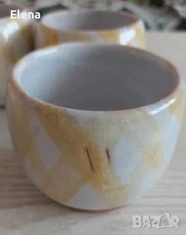 Комплект от 4 винени чаши с ретро дизайн, снимка 3 - Чаши - 49830482