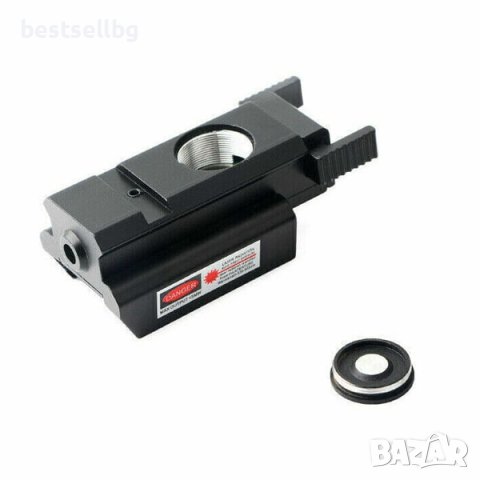 Червен лазерен мерник прицел за пистолет глок въздушна пушка еърсофт, снимка 10 - Оборудване и аксесоари за оръжия - 41893189