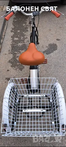 Промоция Електрически Велосипед Хибрид Триколка 20”, 36v 350w 10.5 Ah, снимка 12 - Велосипеди - 50061204