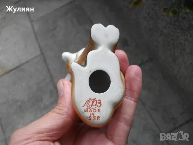 СССР ПОРЦЕЛАНОВА ФИГУРА ЛИСИЦА ЛФЗ , снимка 7 - Антикварни и старинни предмети - 56119162