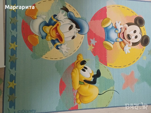 Детски килим Мики Маус, снимка 2 - Килими - 53315954