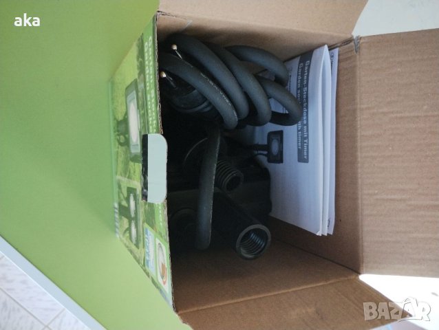 Градински контакт двоен с таймер - програматор външен 3м.удължител 3680W16A                       , снимка 7 - Други - 41337967