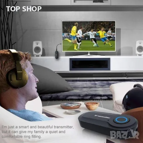 Аудио трансмитер Wireless Bluetooth Transmitter Andven, снимка 7 - Ресийвъри, усилватели, смесителни пултове - 49105388