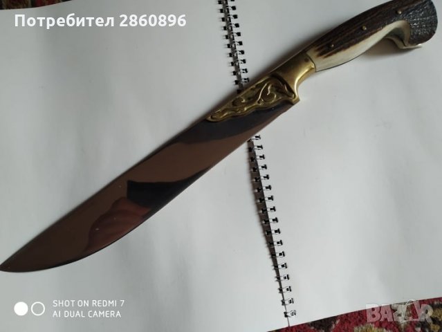 Уникален ловен и туристически нож., снимка 6 - Ножове - 35706026