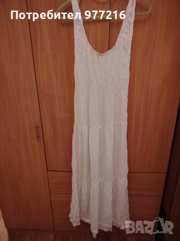 Дамска бяла рокля, снимка 2 - Рокли - 51432908