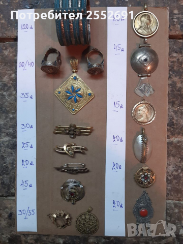 Възрожденски накити , снимка 2 - Антикварни и старинни предмети - 36321415