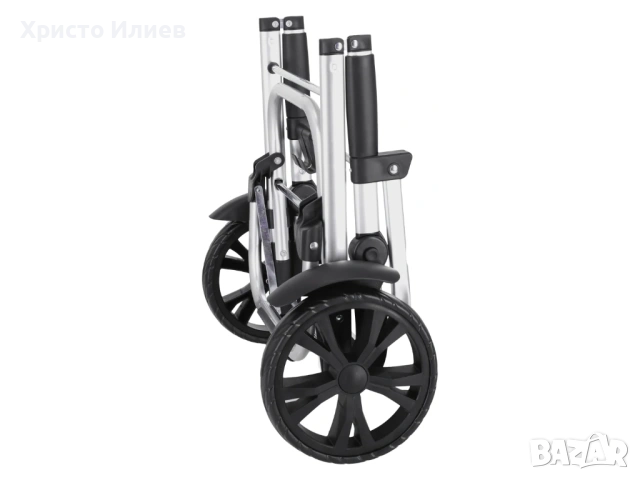 Количка за пазар Пазарска количка с регулируема по височина мека дръжка, снимка 9 - Други стоки за дома - 53822541