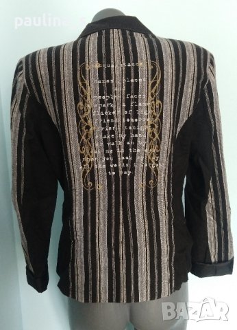 M / XL / Два броя / Вталено сако с хастар "Vero moda" и "Savannah" , снимка 8 - Сака - 42442822