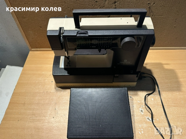 шведска шевна машина "HUSQVARNA Optima 180 electronic", снимка 4 - Шевни машини - 52684853