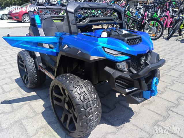 F1 Двуместен акумулаторен джип DUST син, снимка 4 - Други - 53849267