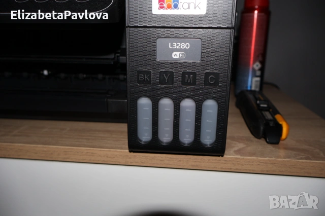 Принтер и скенер CISS Epson EcoTank L3280, A4, Color, 10 ppm, USB, Wireless, снимка 3 - Принтери, копири, скенери - 53075557