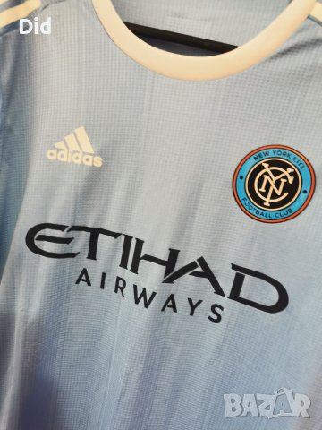 Футболна тениска New York City Football Club , снимка 2 - Спортни дрехи, екипи - 42132777