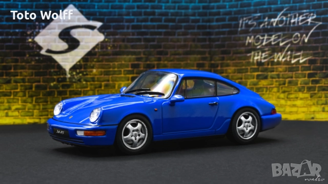 Porsche 911 Carrera RS (964) '1992 - Solido - 1/43, снимка 5 - Колекции - 52669395