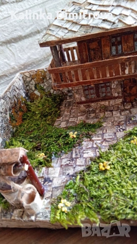 Макет на Възрожденска къща-ръчна изработка., снимка 11 - Декорация за дома - 53137788