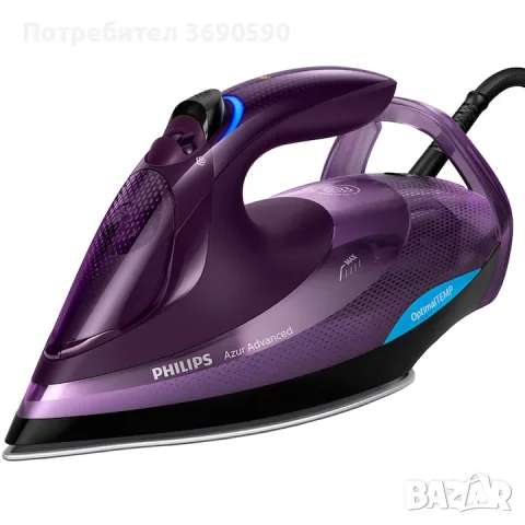 Паро ютия Philips Azur Advanced GC4934 - 3000W, снимка 2 - Ютии - 56184835