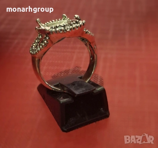 Сребърен пръстен /без камък/, снимка 3 - Пръстени - 38411992