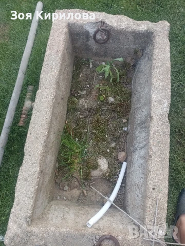 Циментово корито, снимка 3 - Градински мебели, декорация  - 50566692