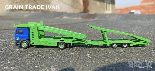 MAN F2000 Автовоз! Herpa 1/87!, снимка 4 - Колекции - 53748794