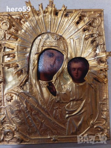 Руска икона (царска Русия)клеймо 84, снимка 1