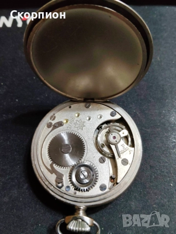 Джобен часовник - JUNGHANS - ГЕРМАНИЯ - ПЕРФЕКТЕН, снимка 6 - Джобни - 49241222