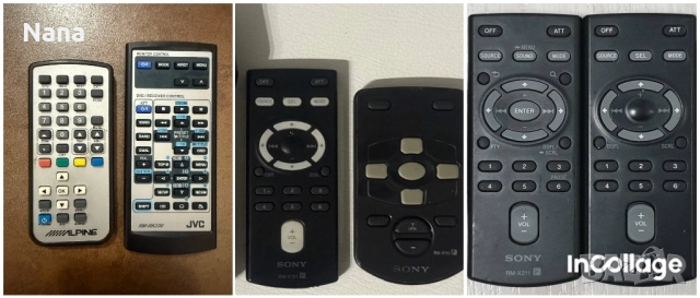 Дистанционни Кар аудио PIONEER,SONY, JVC 20лв, снимка 3 - Радиокасетофони, транзистори - 52871185