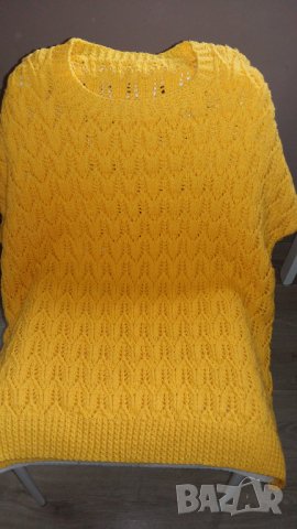 ДАМСКИ ПЛЕТЕН ПУЛОВЕР, снимка 3 - Блузи с дълъг ръкав и пуловери - 34483245