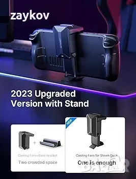 Охлаждащ вентилатор JSAUX за Vape Deck/OLED Vape Deck, Охладител за Vape Deck, снимка 2 - Друга електроника - 49314282