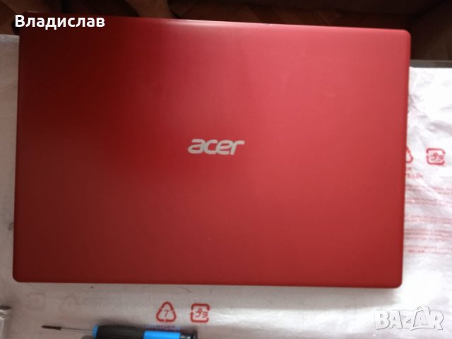 Acer A315-34 син и червен работещ на части, снимка 3 - Части за лаптопи - 39857648