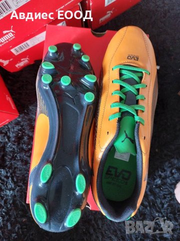 Бутонки ПУМА оранж номер 42, 43, 44, снимка 5 - Футбол - 41359113