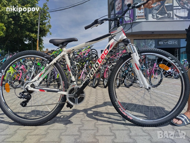 SPRINT Алуминиев велосипед 29" Velotec PRO бял/червен, снимка 12 - Велосипеди - 53563868