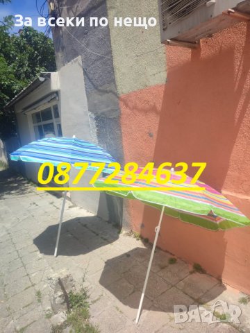 ГРАДИНСКИ ЧАДЪР, кръгъл чадър, плажен чадър, снимка 10 - Градински мебели, декорация  - 41308242