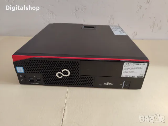 Компютър Fujitsu Esprimo D556 SFF /i3-6100/8GB DDR4/256GB SSD/12м.гар., снимка 1