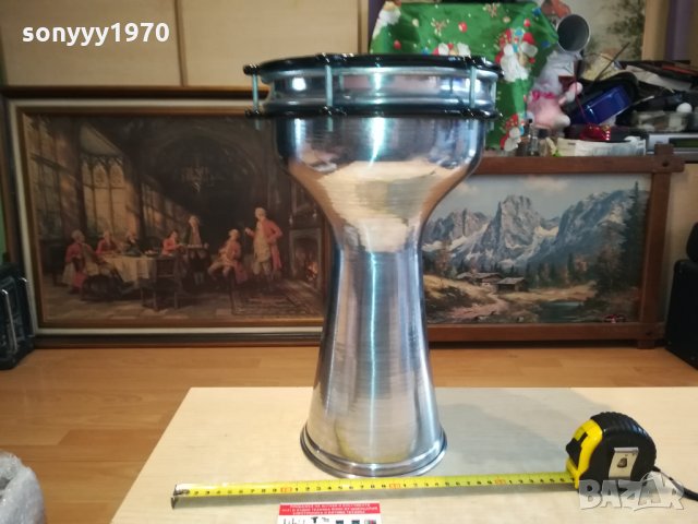 ГОЛЯМА ТАРАМБУКА 40СМ ИНОКС 0203221056, снимка 3 - Ударни инструменти - 35966007