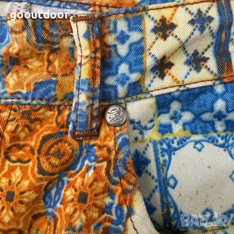 90s Jean Paul Gaultier принт дънки (31) , снимка 6 - Дънки - 49625427