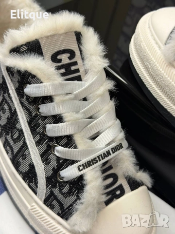 зимни дамски кецове Christian Dior , снимка 2 - Маратонки - 52939748