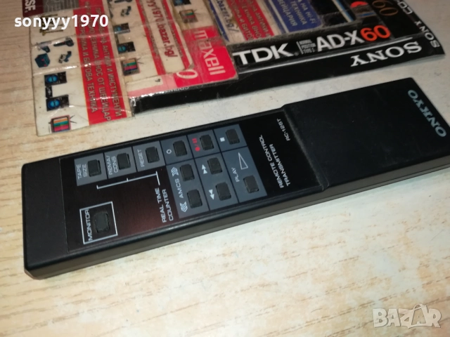  ЗАЯВЕНО-ONKYO RC-125T ORIGINAL DECK REMOTE CONTROL-ВНОС SWISS 1910251844, снимка 7 - Декове - 52109297