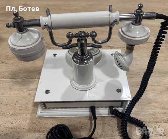 Ретро телефон, снимка 6 - Антикварни и старинни предмети - 52003703