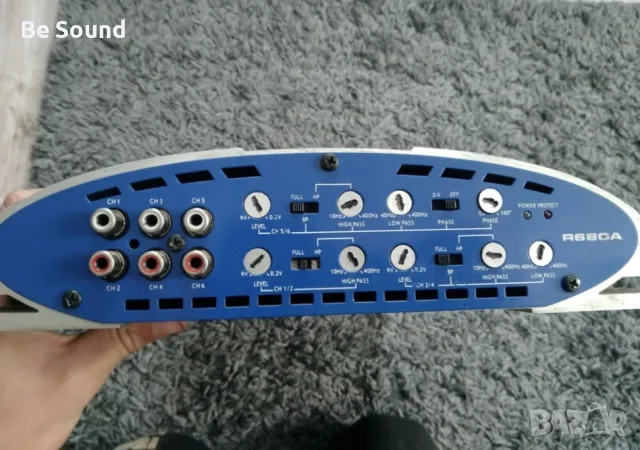 6 канален мощен Усилвател Rodek R680A _Made in USA , снимка 4 - Ресийвъри, усилватели, смесителни пултове - 49985621