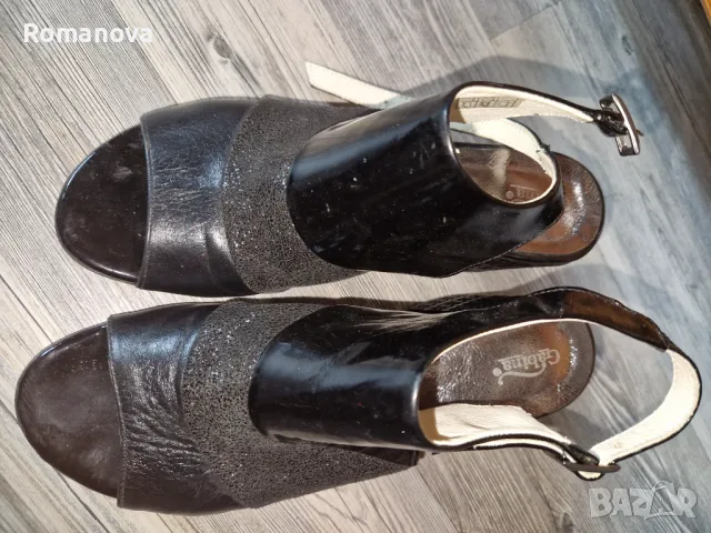 Дамски обувки с дебел ток, снимка 3 - Дамски обувки на ток - 49995767