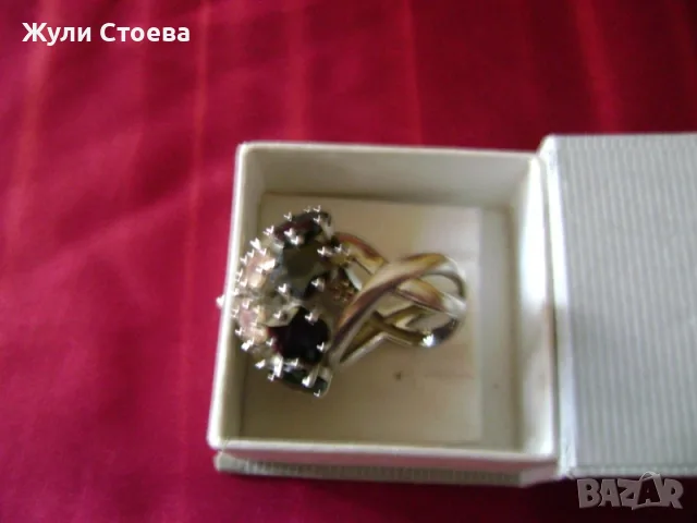 Нов сребърен пръстен, снимка 2 - Пръстени - 56243451