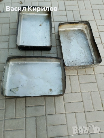 Тава Хром Силистра от соца 40см на 60см на 12см дълбочина 